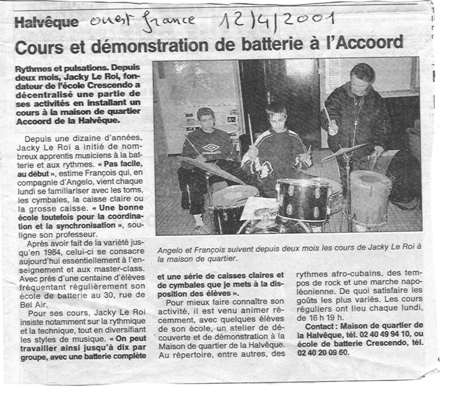 Ouest France 14042001