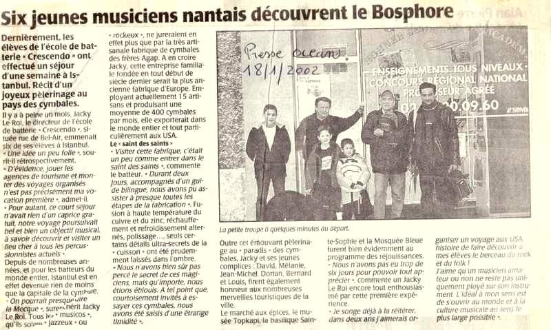 article de presse